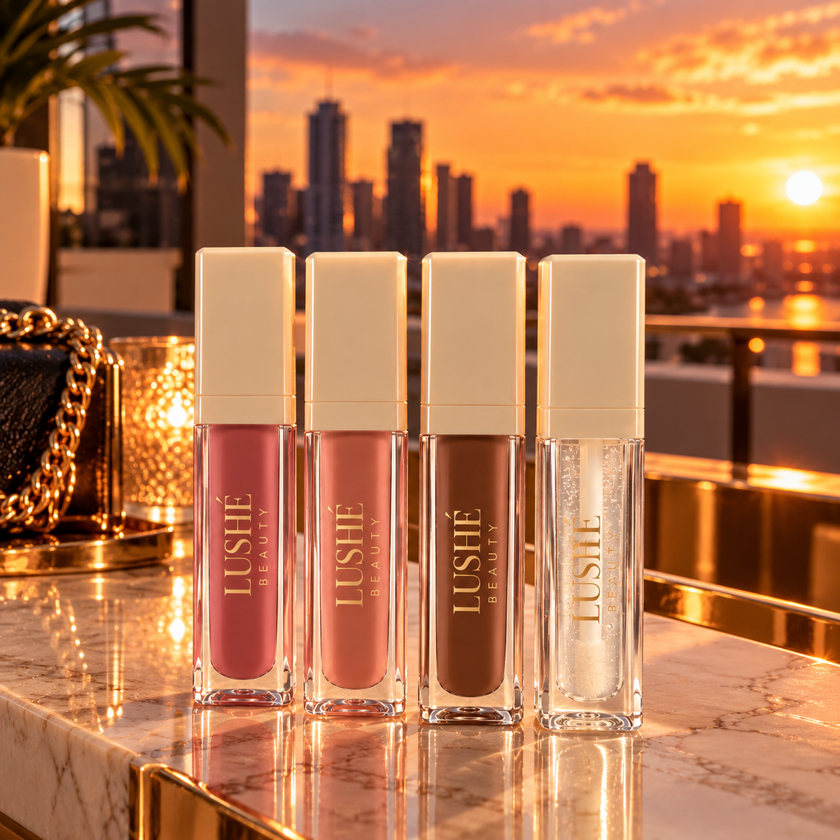 The It Girl 4-piece Lip Gloss Bundle