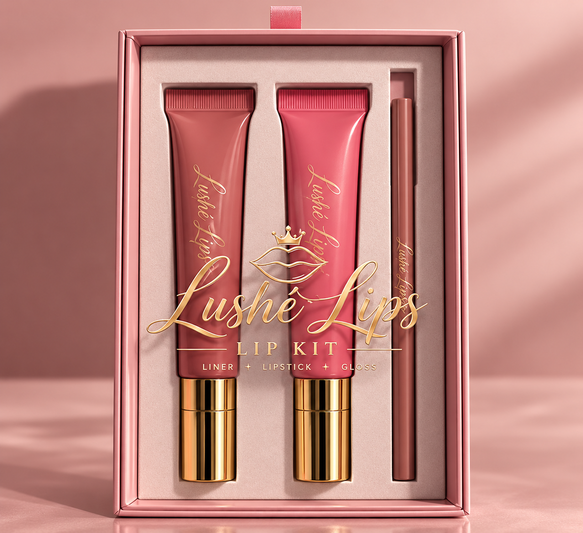 Lushé Lips 3-Piece Gloss Kit