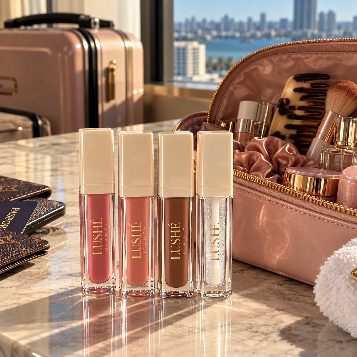 The It Girl 4-piece Lip Gloss Bundle