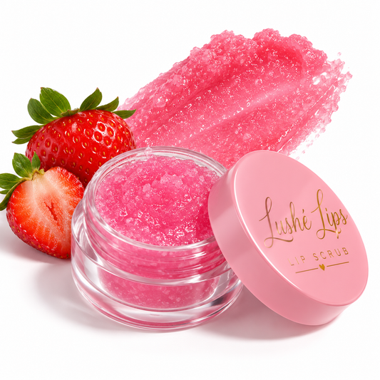 LUSHÉ Strawberry Lip Scrub
